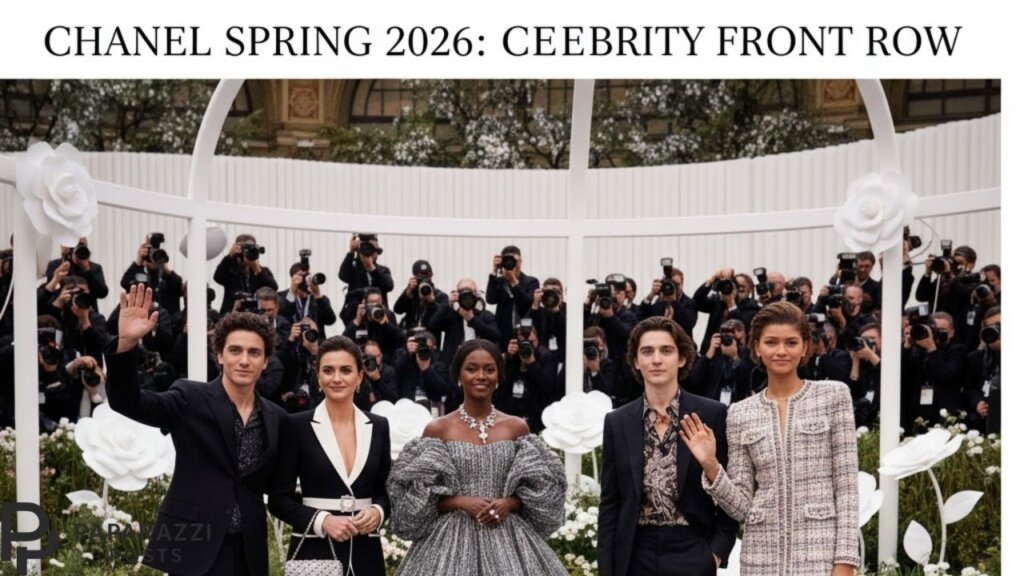 Celebrities at the Chanel Spring 2026 Show Celebrities at the Chanel Spring 2026 Show