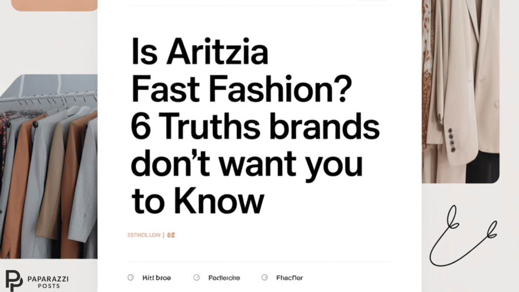 Is Aritzia Fast Fashion? 6 Truths Brands Don’t Want You to Know Is Aritzia Fast Fashion? 6 Truths Brands Don’t Want You to Know