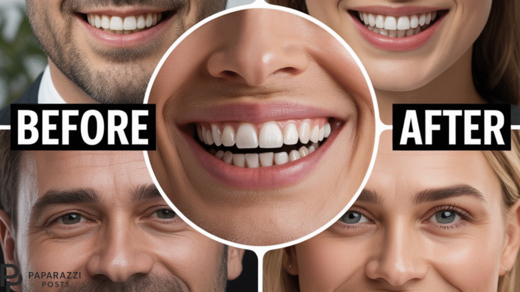 Veneers Before and After Celebrities: Stunning Hollywood Smile Transformations Revealed! Veneers Before and After Celebrities: Stunning Hollywood Smile Transformations Revealed!