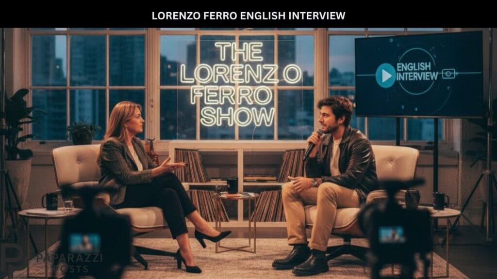 Lorenzo Ferro English Interview: Bridging Global Audiences lorenzo ferro english interview