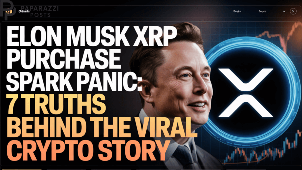 Elon Musk XRP Purchase Rumor Sparks Panic: 7 Truths Behind The Viral Crypto Story Elon Musk XRP Purchase Rumor Sparks Panic: 7 Truths Behind The Viral Crypto Story