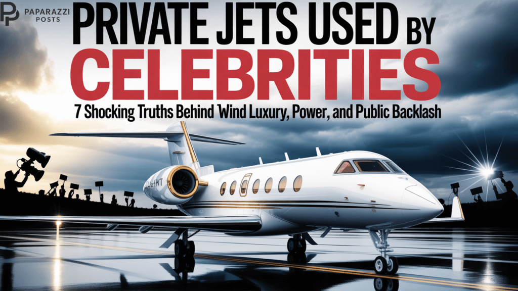 Private Jets Used by Celebrities: 7 Shocking Truths Behind Luxury, Power, and Public Backlash